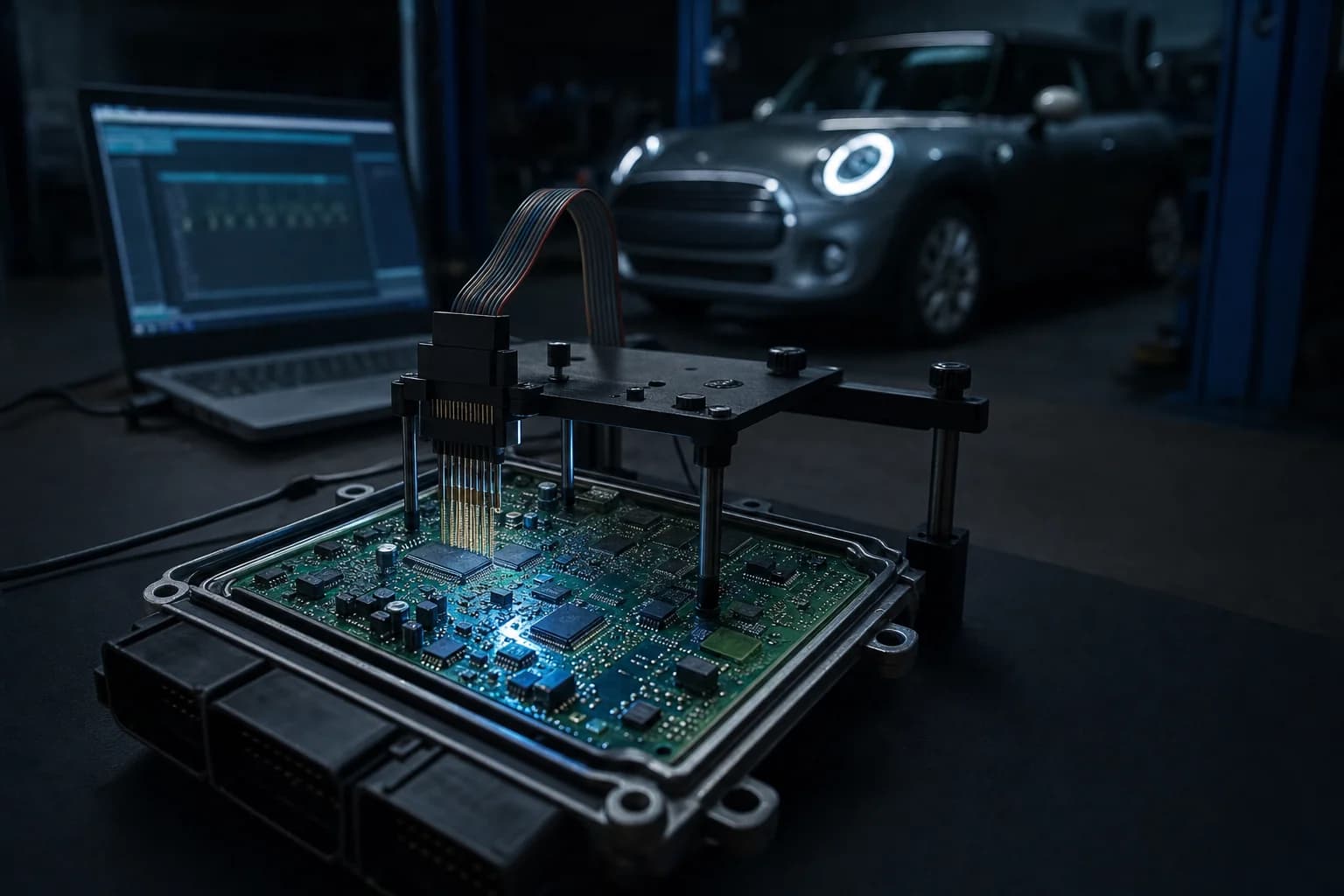 Чтение ISN / SK BMW MEVD17 E серия и MINI R5x