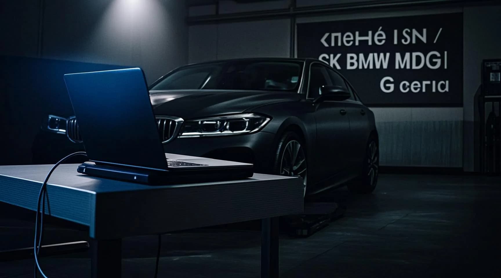 Чтение ISN / SK BMW MDG1 G серия