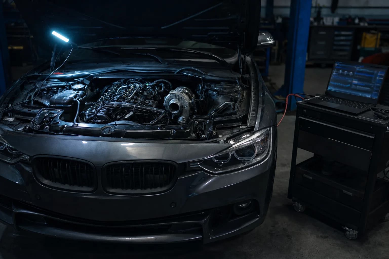 Изменение класса мощности BMW Bosch MEVD172x