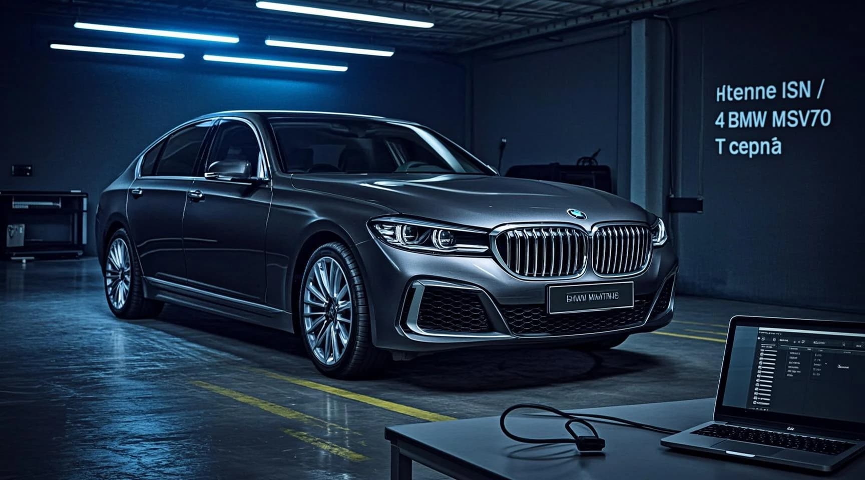 Чтение ISN / SK BMW MSV70 E серия