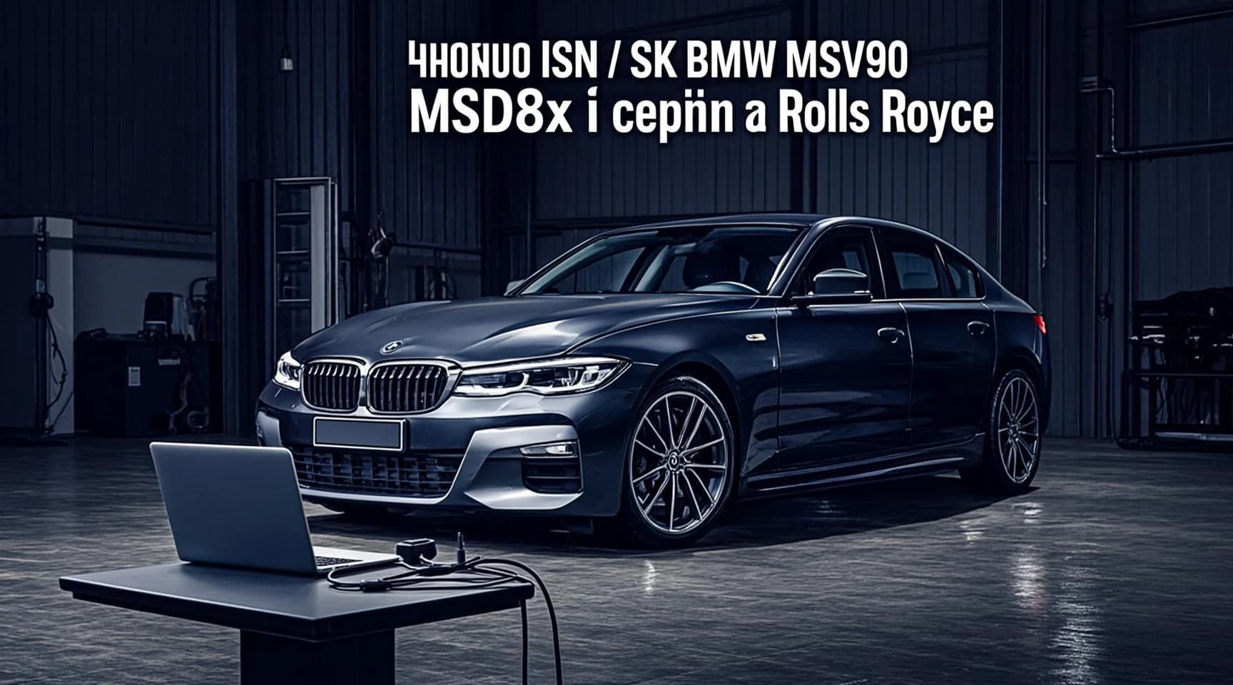 Чтение ISN / SK BMW MSV90 MSD8x F серия и Rolls Royce